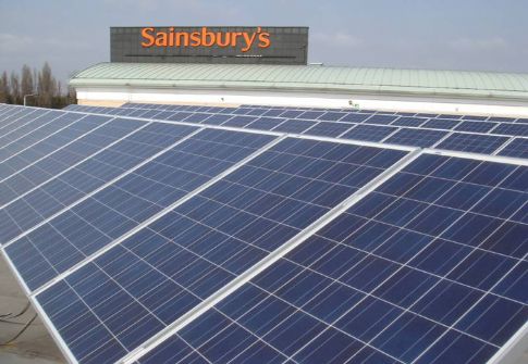Η Sainsbury ο μεγαλύτερος παραγωγός ηλιακής ενέργειας